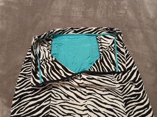 Falda Zara efecto cebra T.38