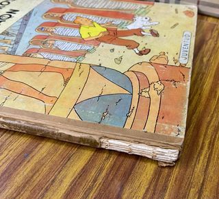 TINTIN Los Cigarros del Faraon. Segunda ed. 1965