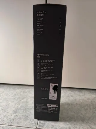 Treppiede SmallRig T-10 alluminio nuovo, sigillato