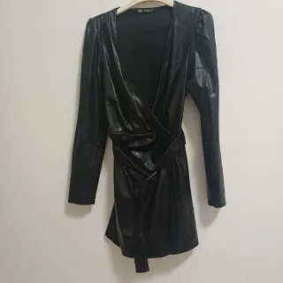Vestito elegante Zara pelle