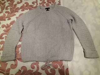 Jersey Massimo Dutti gris mujer