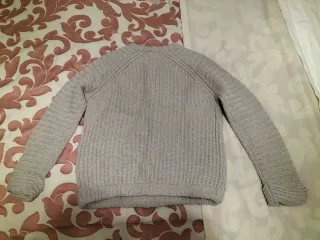 Jersey Massimo Dutti gris mujer