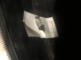 Borsa Armani Jeans mano/tracolla nera