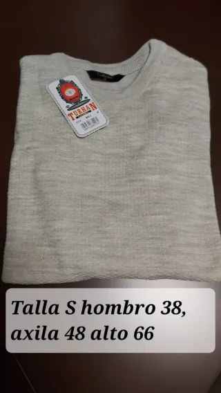 Jersey cuello redondo S hombre