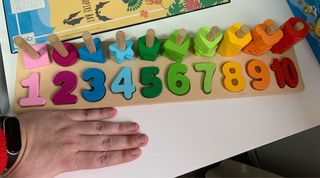 Juego educativo números y formas.