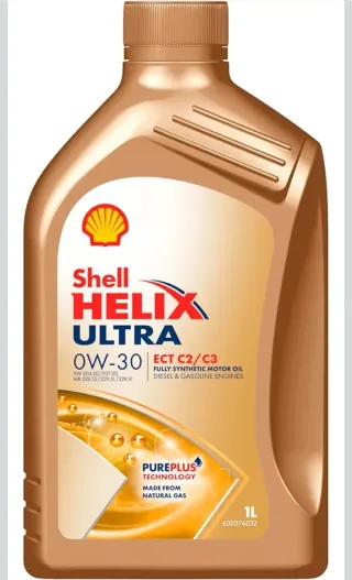 Aceite Shell Helix Ultra ECT 0W-30 1L