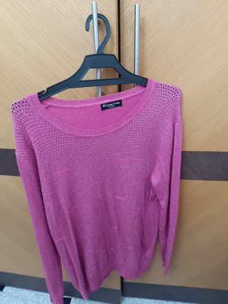 Jersey Corazón rosa talla XL