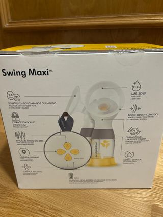 Sacaleches Medela Swing Maxi Doble Nuevo
