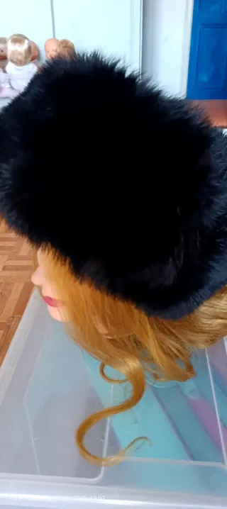 Gorro Ushanka Ruso Unisex Negro