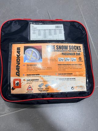 Cadenas textiles para nieve