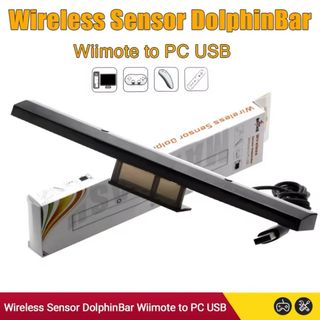 2 Pistolas Wii + Barra Sensor Dolphin