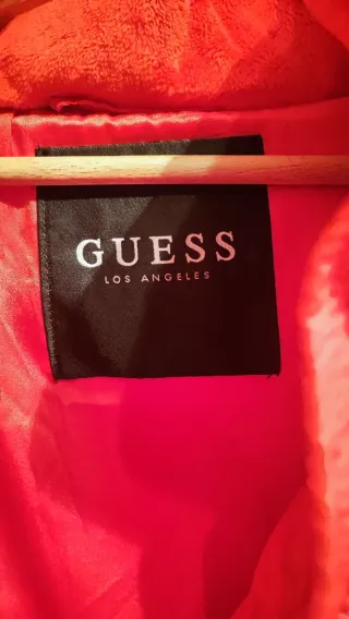 Chaquetón Guess Rojo con Capucha
