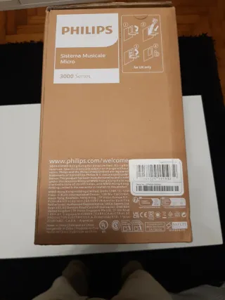 Equipo de Sonido Philips Negro