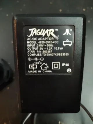 Fuente de alimentación Atari Jaguar UK