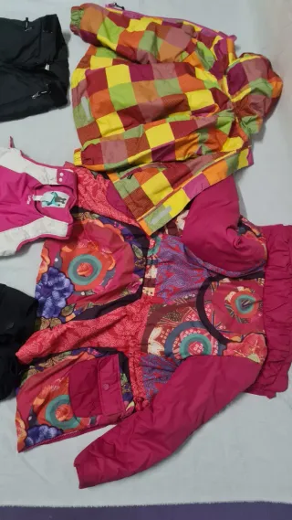 Patalon-petos de esqui/equipación para niñ@!