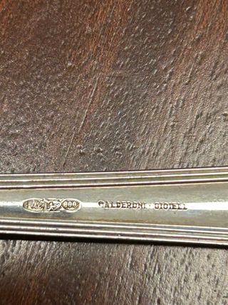 Set posate argento Calderoni 140 pezzi