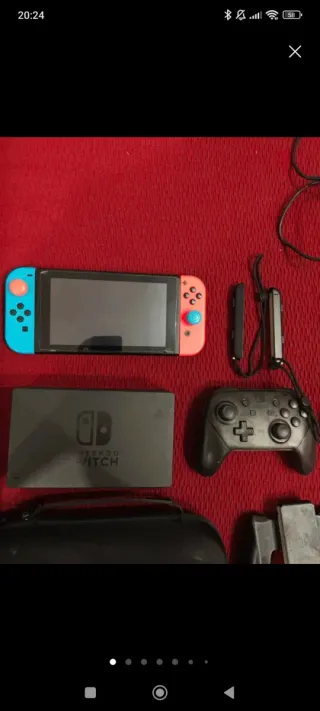Nintendo Switch con accessori