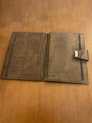 Carpeta de cuero