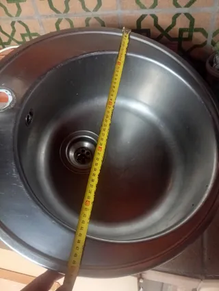 Fregadero Teka Redondo 50cm