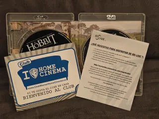 El Hobbit: (Un Viaje Inesperado) Blu-ray + DVD