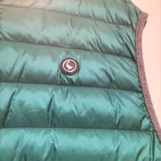 Chaleco El Ganso Verde y Gris
