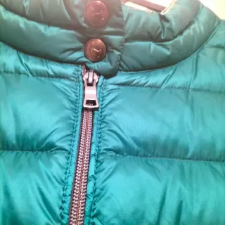 Chaleco El Ganso Verde y Gris