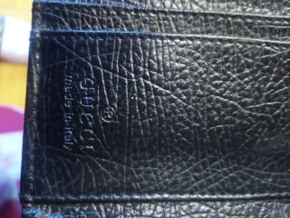 Cartera monedero Gucci Beige/Rojo, marrón de hombr