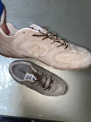 Zapatillas New Balance x Miu Miu Beige