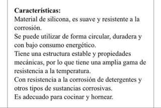 Molde Silicona Tortitas Antiadherente