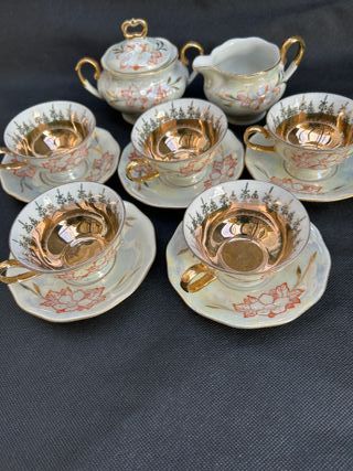 Juego de café de porcelana estilo Limoge Rosenthal