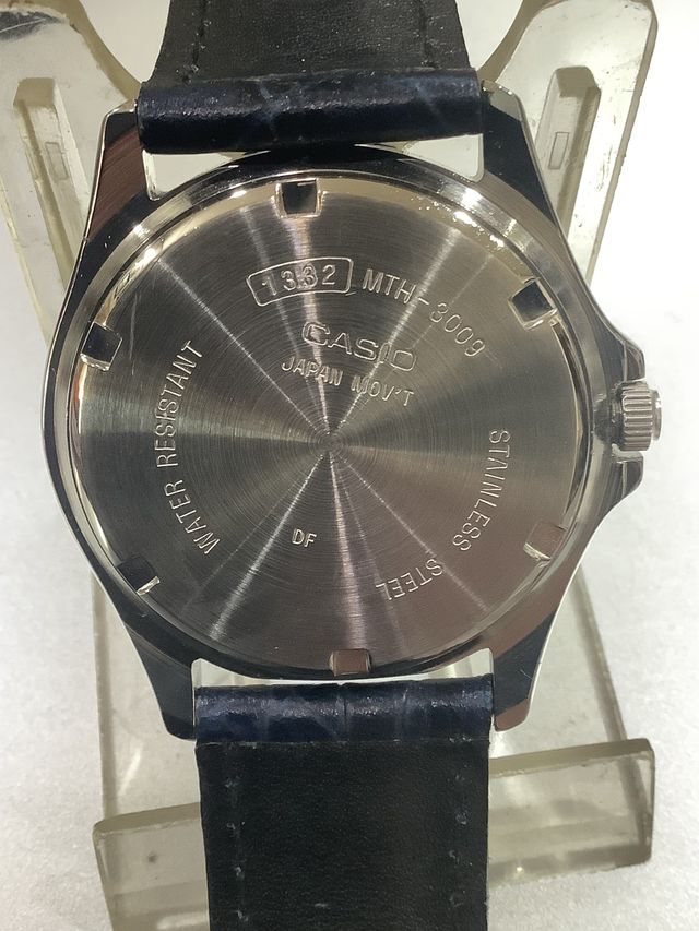 CASIO MTH 3009 B "Caja Todo de ACERO" ¡¡NUEVO!!