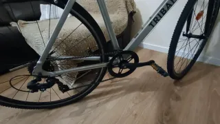 Bicicleta Triban Gris
