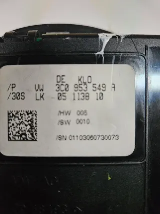 Mando Luces Passat 2007 Completo