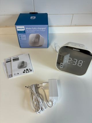 Radio Despertador Philips Pantalla Espejo