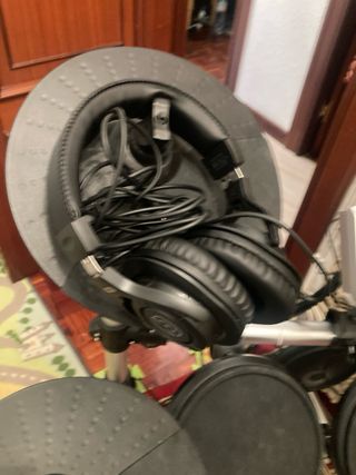 Batería electrónica Millenium MPS-150 +cascos+banq