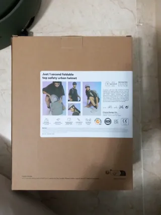 NUEVO Casco Closca Plegable Verde