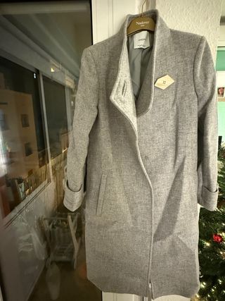 Chaqueta Mango Gris Talla M