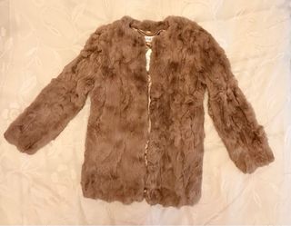 Abrigo piel auténtica T.42