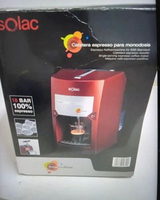 Cafetera Solac Espresso Monodosis
