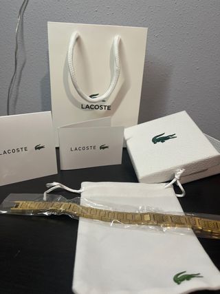 Pulsera Lacoste Dorada