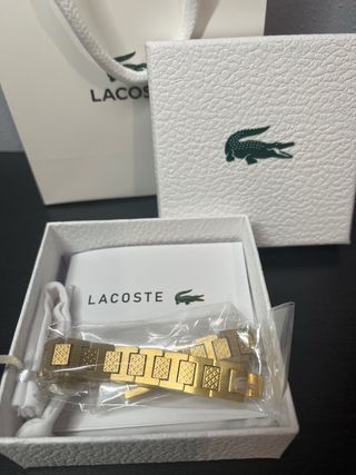 Pulsera Lacoste Dorada