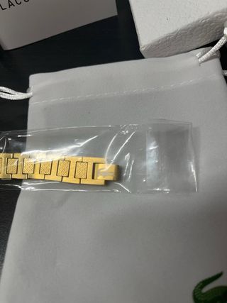Pulsera Lacoste Dorada