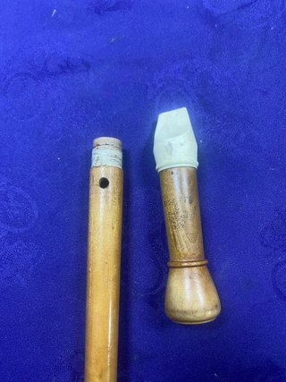Lote 3 Flautas Dulces (Madera y Plástico)