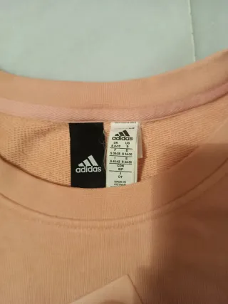 Sudadera Adidas Salmón Talla S