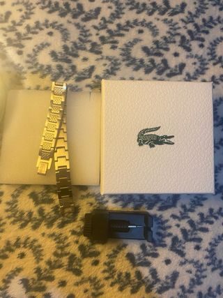 Pulsera Lacoste Oro y Plata