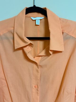 Camisa H&M Naranja Talla L