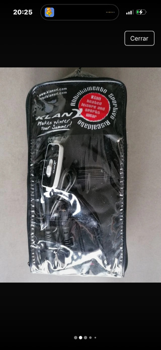 Guantes calefactables moto Klan