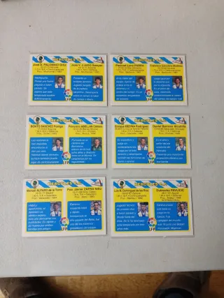 Cromos Hércules C.F. - Lote de 12 jugadores