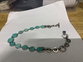 pulsera Michael Kors Turquesa y Plata