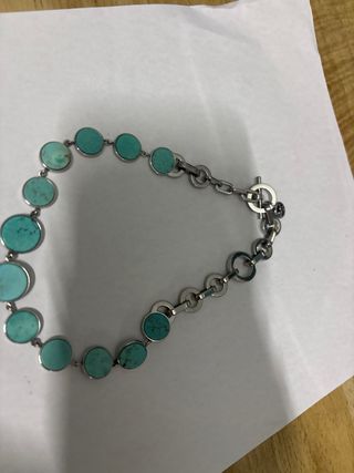 pulsera Michael Kors Turquesa y Plata